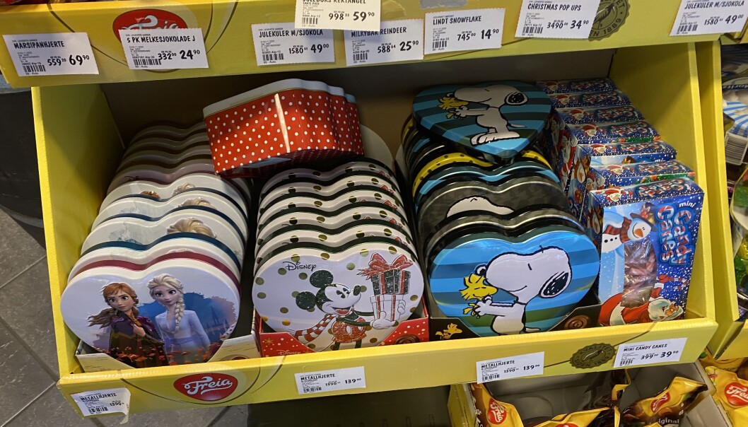 Denne oppstillingen er ikke i strid med reglene om markedsføring mot barn, kom MFU fram til. Denne oppstillingen er ikke i strid med reglene om markedsføring mot barn, kom MFU fram til.