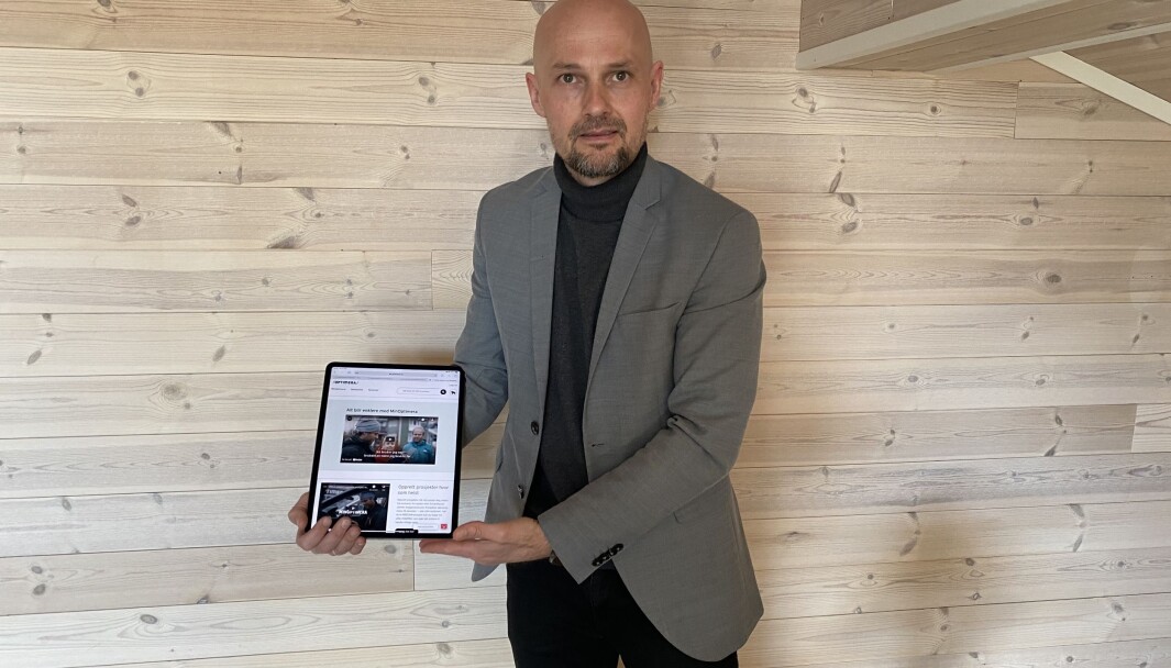 Petter Gram, leder for e-Commerce i Optimera, satser på å ligge i front i bransjen digitalt. Petter Gram, leder for e-Commerce i Optimera, satser på å ligge i front i bransjen digitalt.