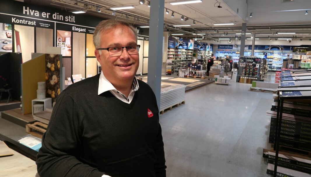 "We desire to be the best in the building materials trade in customer satisfaction. To have satisfied customers gives increased profitability and gives us a better reputation," asserts Erik Ilestad, Category and Purchasing Director at Byggmakker CF.
