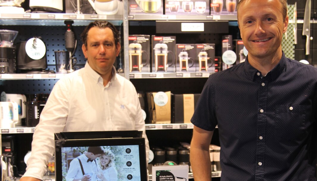 IT & logistikksjef Petter Grålumstuen og markedssjef Oddbjørn Sivertsen konstaterer fornøyd at Kitch'n og Tilbords er på vei mot full unified commerce. IT & logistikksjef Petter Grålumstuen og markedssjef Oddbjørn Sivertsen konstaterer fornøyd at Kitch'n og Tilbords er på vei mot full unified commerce.