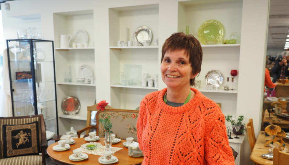 Anita Næss Thorängen, daglig leder i Galleri Normisjon, har bygget en kjede av bruktbutikker og nettbutikk.