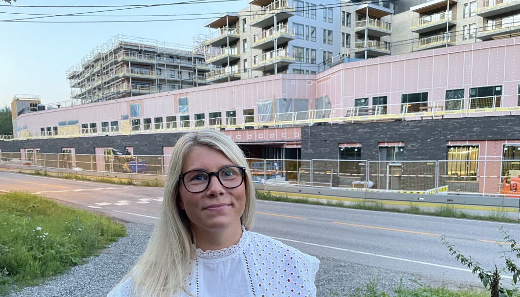 Heidi Koppangen Øysted gleder seg til å gå på som senterleder på Nye Rortunet, som nå nærmer seg ferdigstillingsfasen. Heidi Koppangen Øysted gleder seg til å gå på som senterleder på Nye Rortunet, som nå nærmer seg ferdigstillingsfasen.