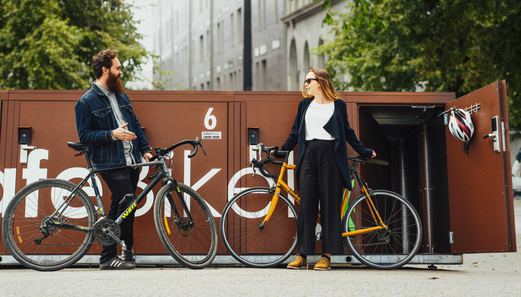 Med sykkelskap kan trafikken av syklister til kjøpesentre få en boost, ifølge Bikely.