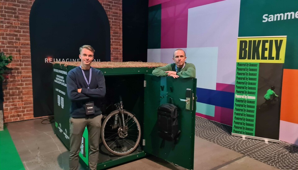 Bikely var tilstede på Handelskonferansen. Bikely var tilstede på Handelskonferansen.