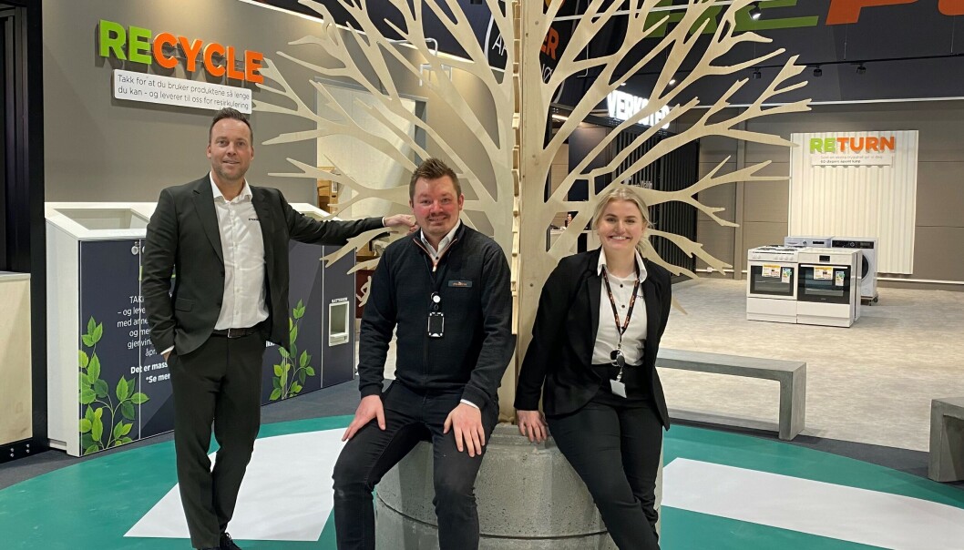 Adm. dir. Anders Nilsen, salgsleder RePOWER Alnabru, Sondre Soltun og prosjektleder for RePOWER, Ine Opseth. Adm. dir. Anders Nilsen, salgsleder RePOWER Alnabru, Sondre Soltun og prosjektleder for RePOWER, Ine Opseth.
