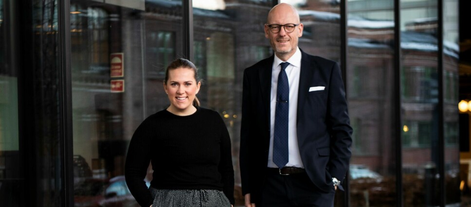 Camilla Berg-Pedersen og Dag Helge Setekleiv skal bidra til å utvikle Citycons norske virksomhet. (Foto: Katrine Lunke)