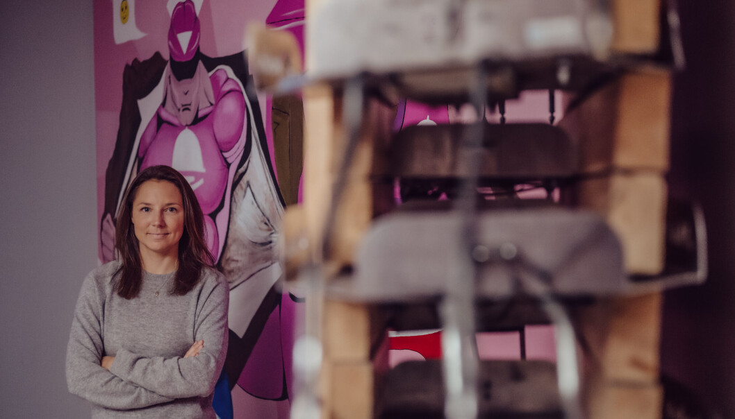 Elisabeth Myhre, managing director i foodora Norge, lanserer rask pakkelevering. Elisabeth Myhre, managing director i foodora Norge, lanserer rask pakkelevering.