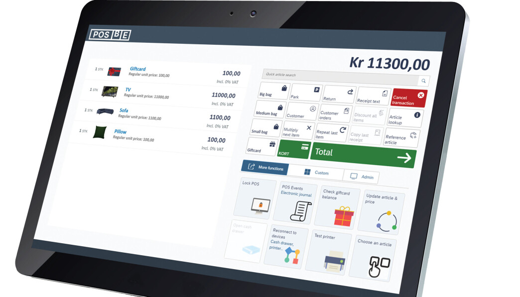 EINR utviklet sin egen checkout: POSBE. EINR utviklet sin egen checkout: POSBE.