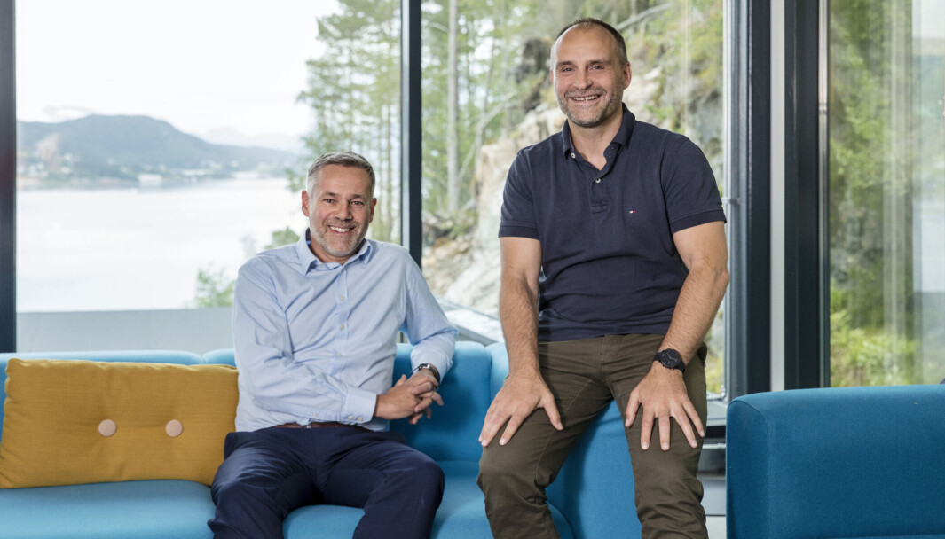 CCO Fredrik Kallevig og CEO Torbjørn Krogen skal heretter fronte Driw og Currence under nytt navn: Solwr CCO Fredrik Kallevig og CEO Torbjørn Krogen skal heretter fronte Driw og Currence under nytt navn: Solwr