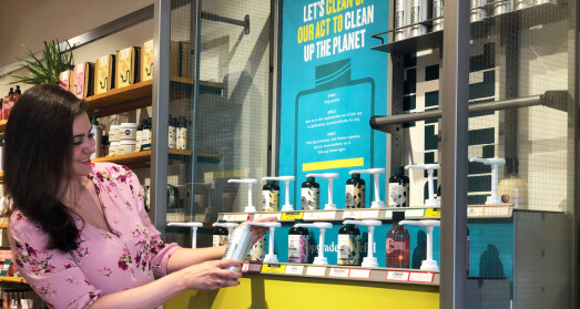 The Body Shop åpner sin første butikk med refill-stasjon