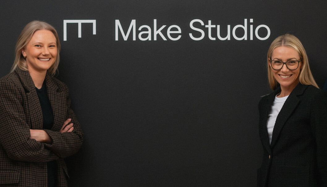 Designer og prosjektleder Ida Steffensen og driftssjef og prosjektleder Kristin Haugen Gareid i Make Studio. Designer og prosjektleder Ida Steffensen og driftssjef og prosjektleder Kristin Haugen Gareid i Make Studio.