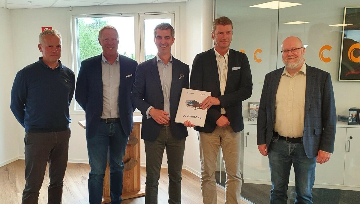 StrongPoint er tildelt AutoStore-løsningskontrakt av ColliCare