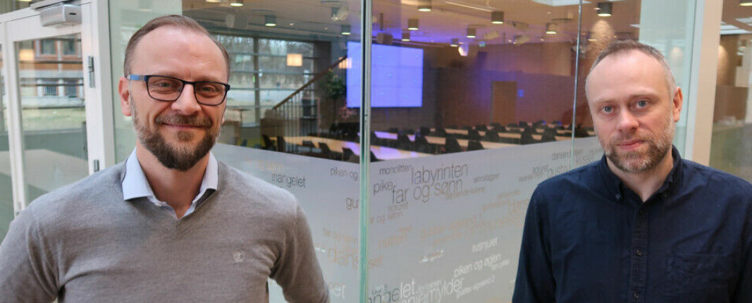 Steffen Larvoll (t.v.) i NovaRetail og Knut Erik Rekdal i NHO Service og Handel har samarbeidet om omnikanalrapporten. Steffen Larvoll (t.v.) i NovaRetail og Knut Erik Rekdal i NHO Service og Handel har samarbeidet om omnikanalrapporten.