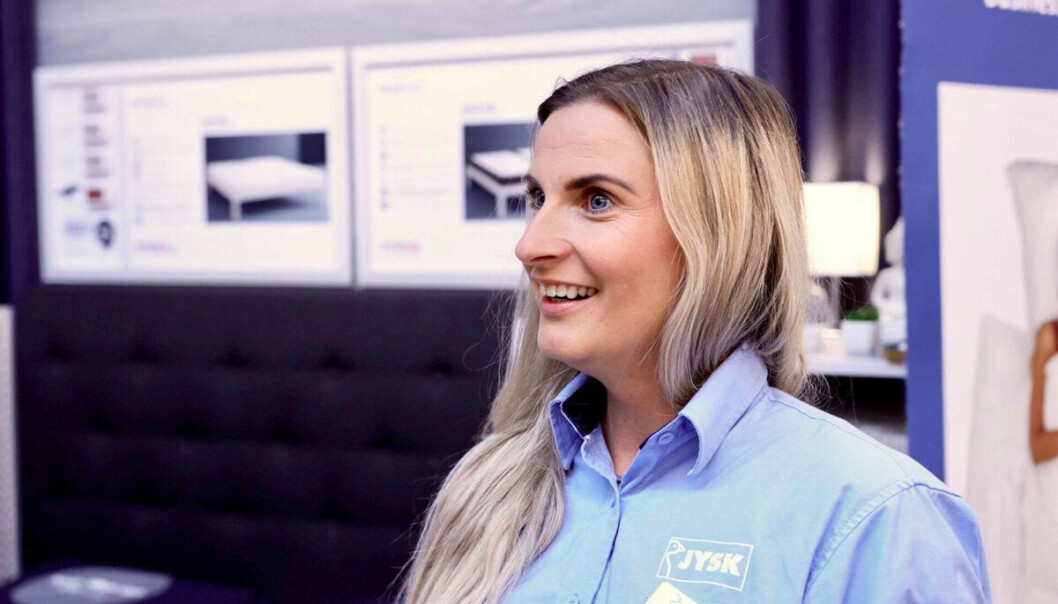 Nadja Sørensen sier at personlighet er det vikitigste kravet til lederkandidater. Nadja Sørensen sier at personlighet er det vikitigste kravet til lederkandidater.