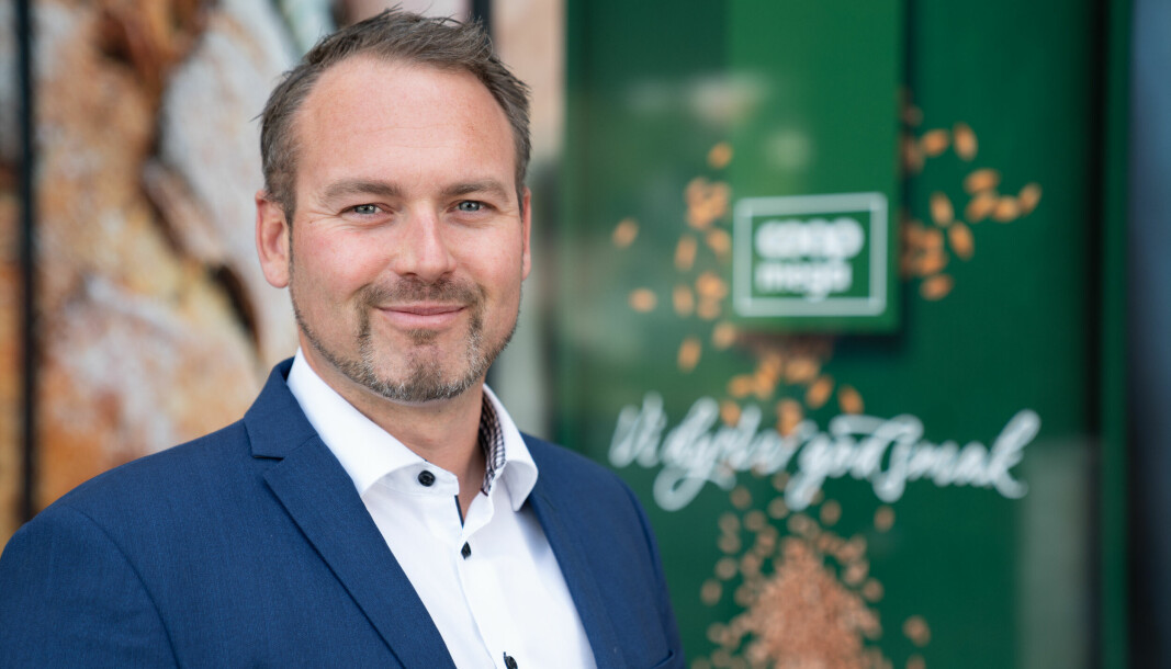 Stian Enbom Lysaker, ny kjededirektør for Coop Mega.