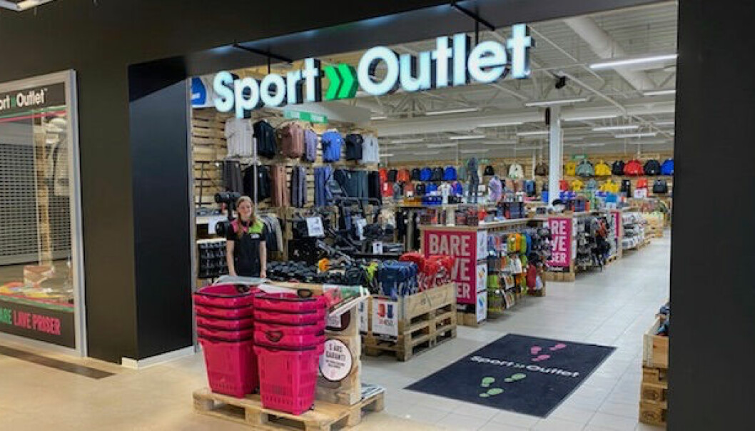 Sport Outlet åpnet med stor suksess 16. juni i år i lokaler på 1000 kvm.