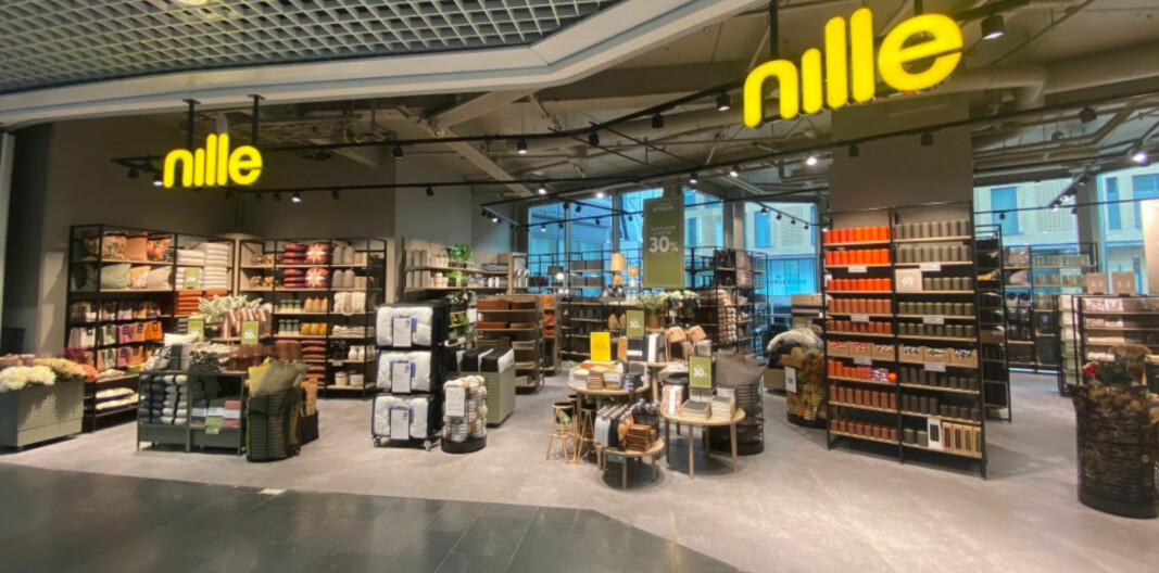 Slik ble det nye interiøret i butikken på Oslo City.