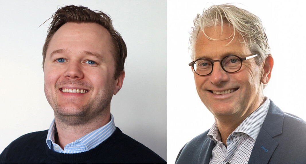 Mikael Thorsgaard (t.v.) har tiltrådt stillingen som nordisk salgsdirektør og daglig leder for det norske selskapet for Cow Hills. Kees van der Veldt (t.h.) er gründer og CEO for konsernet. Mikael Thorsgaard (t.v.) har tiltrådt stillingen som nordisk salgsdirektør og daglig leder for det norske selskapet for Cow Hills. Kees van der Veldt (t.h.) er gründer og CEO for konsernet.
