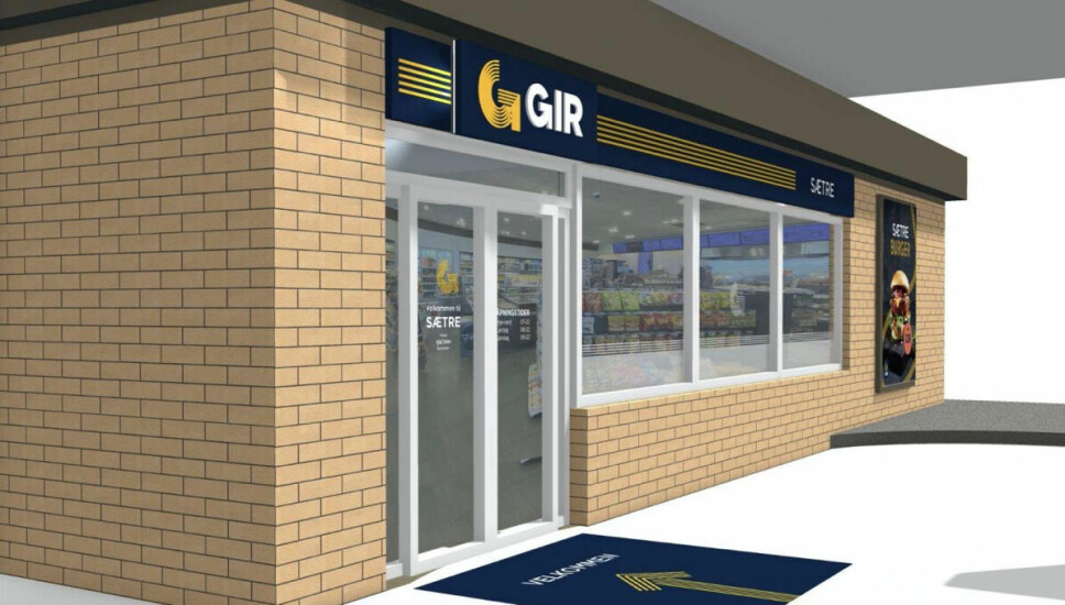 Slik vil den nye GIR-butikken fremstå i den nye kjeden som rulles ut i 3. kvartal 2023.