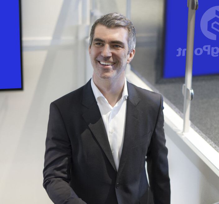 Jacob Tveraabak er CEO i StrongPoint, . Jacob Tveraabak er CEO i StrongPoint, .