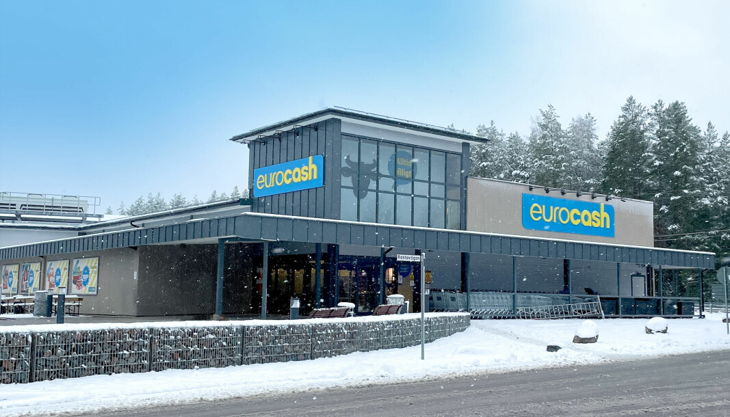 Eurocash åpnet med sitt nye konsept i Charlottenberg i dag.