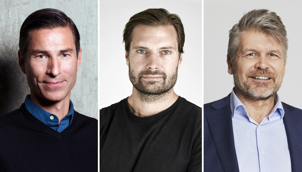 F.v. Jens Levin, Sitoo, Henning Fladland og Øyvind Bustnes, Varner.