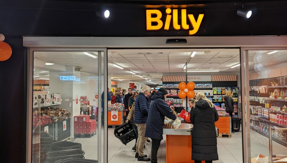 Fra åpningen av Billy på Åsane Storsenter i Bergen.