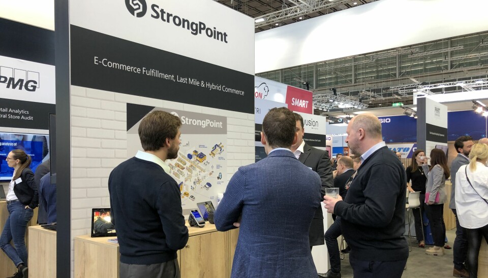 StrongPoint stilte i år på stands sammen med partnere.