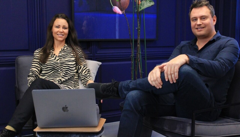 Susan Poulsen er CEO og Christian Hansen er Co-founder i AdPlenty.