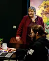 Erna Solberg har vært på besøk for å se på eSport-tilbudet på Kvadrat.