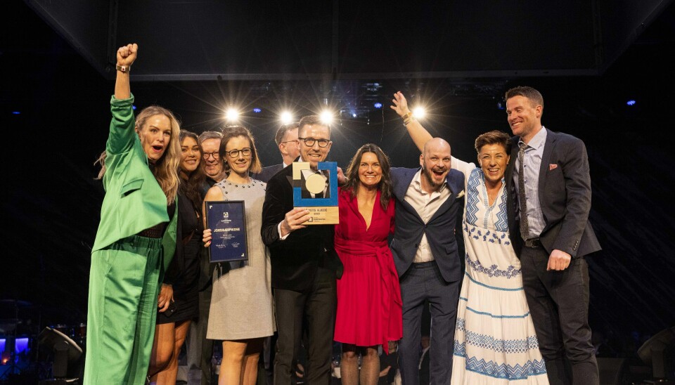 Jordbærpikene ble kåret til Årets kjede 2022 på Kjøpesenterkonferansen.