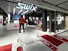 Inngangspartiet av Swix-butikken