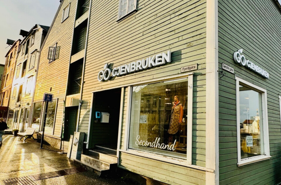 Butikkfasade Gjenbruken i Trondheim