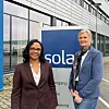 Anjali Bhatnagar, CEO i Tørn og Berit Brockstedt Olsen, Bærekraftsansvarlig i Solar.